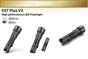 EST Plus V3 flashlight